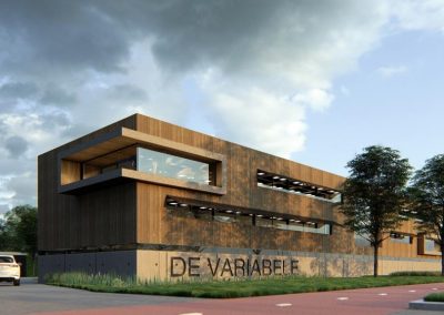 Nieuwbouw kantoor De Variabele Nijmegen